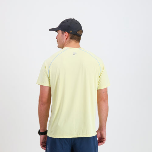 EVERYDAY - MENS BREZZA TEE BUTTER w BLUE