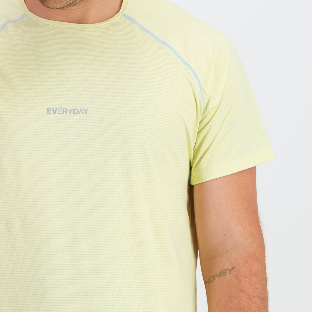 EVERYDAY - MENS BREZZA TEE BUTTER w BLUE