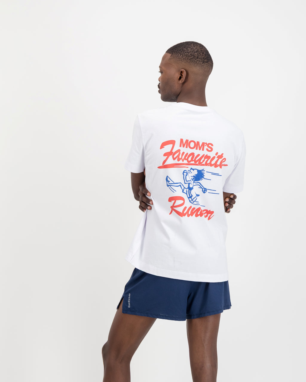 EVERYDAY - MENS SOLE COTTON TEE WHITE