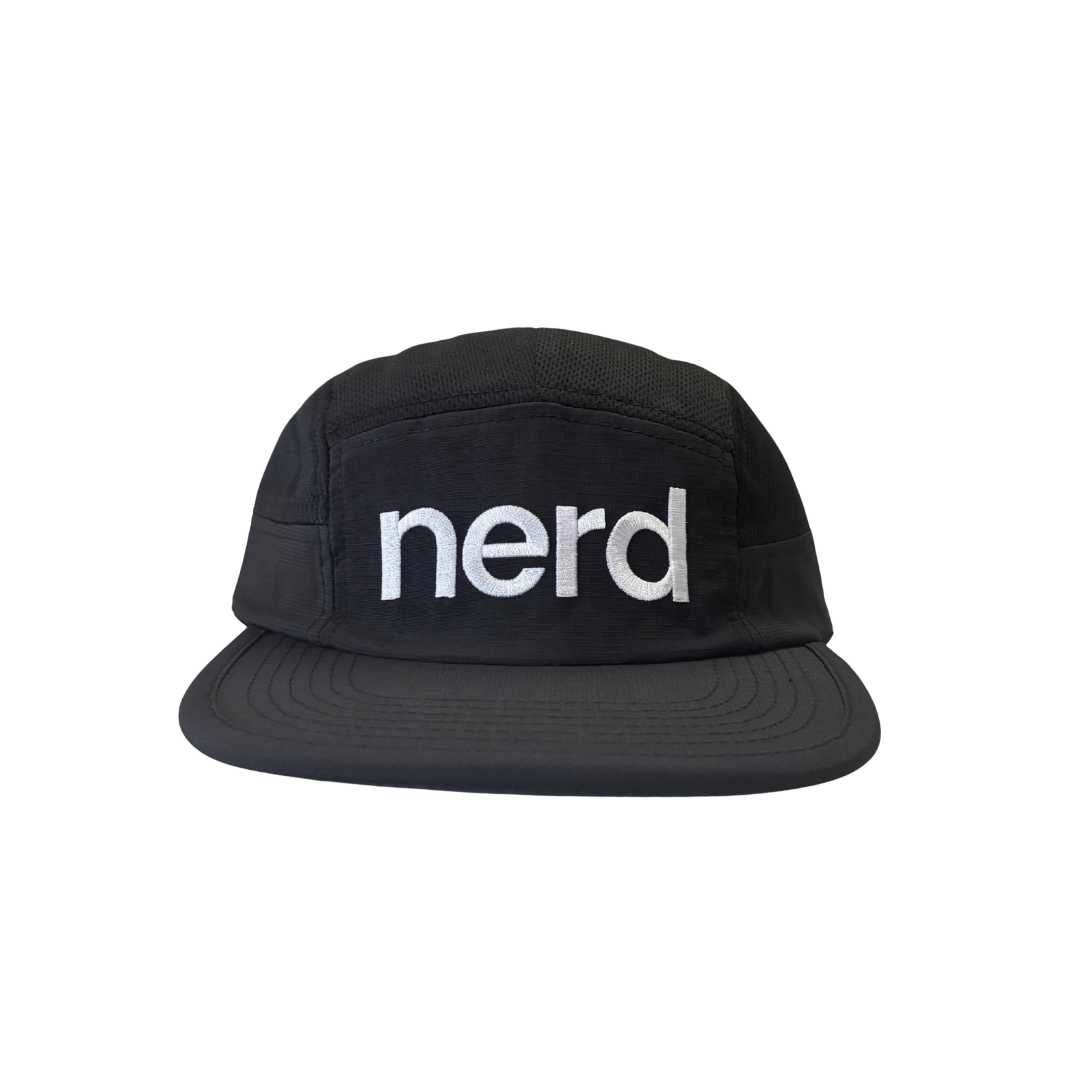nerd hat black