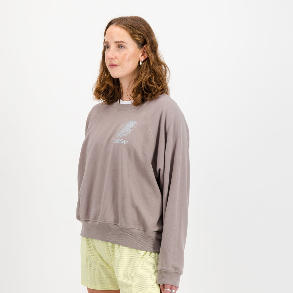 EVERYDAY - WOMENS TORE PULLOVER STONE