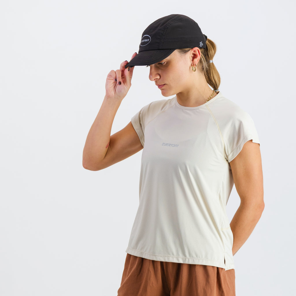 EVERYDAY - WOMENS BREZZA TEE OFF WHITE