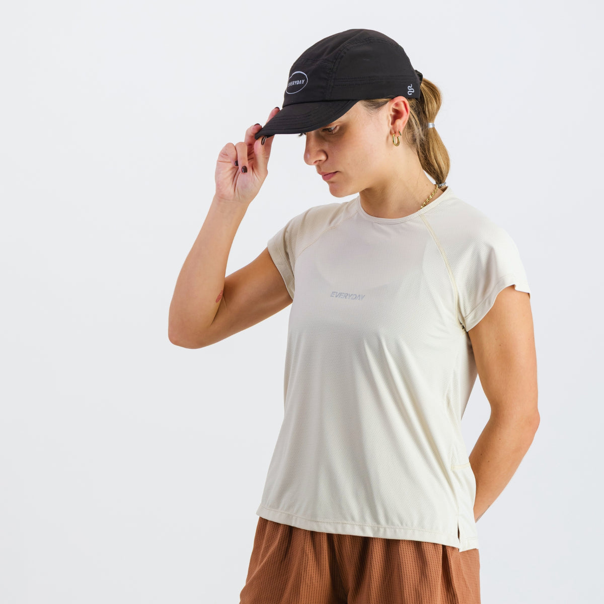 EVERYDAY - WOMENS BREZZA TEE OFF WHITE