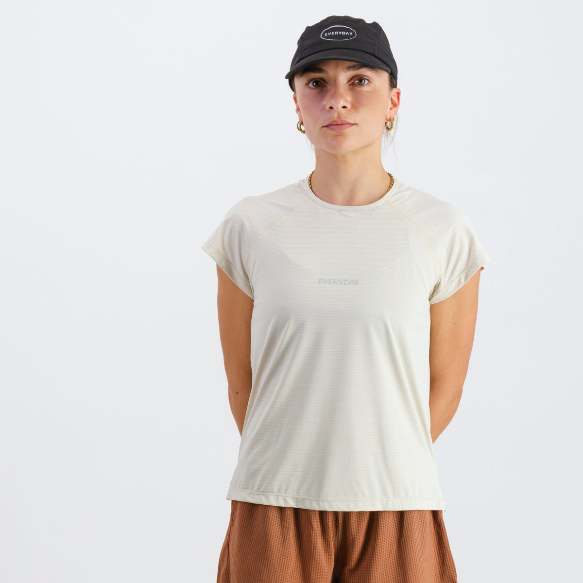 EVERYDAY - WOMENS BREZZA TEE OFF WHITE
