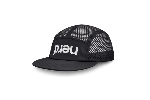 nerd Airhead Hat Black