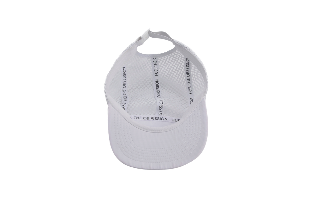 nerd Airhead Hat White